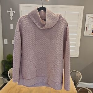 Quilted Pink Sweater